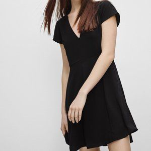 Black mini dress